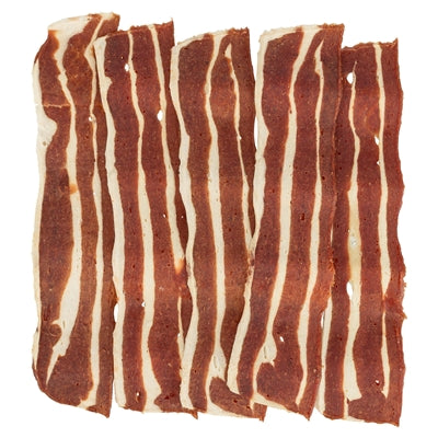 Trixie Premio Bacon Strips Met Eendenborst en Rundvlees hondensnacks kauwsnack 80 gr