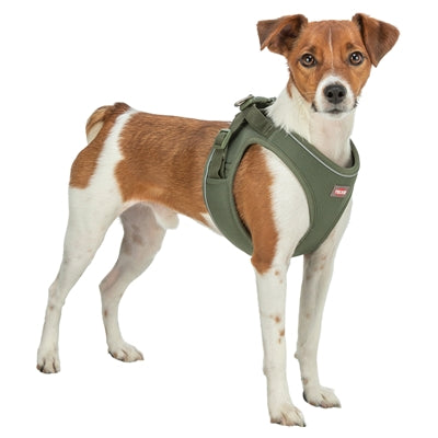 Trixie Hondentuig Urbanvest Mesh Olijfgroen hondenhalsband hondenriem