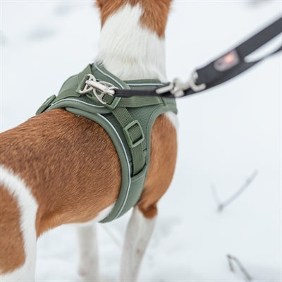 Trixie Hondentuig Urbanvest Mesh Olijfgroen hondenhalsband hondenriem