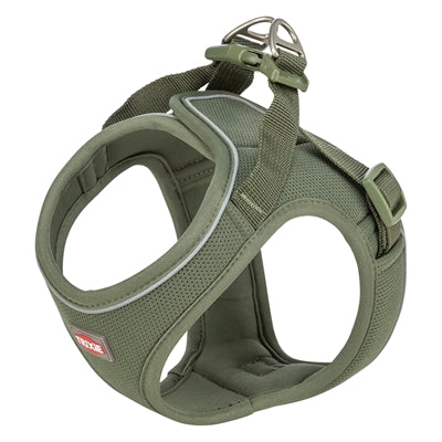 Trixie Hondentuig Urbanvest Mesh Olijfgroen hondenhalsband hondenriem