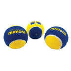 Minions Squeaky Tennisballen Met Piep Geel / Blauw hondenspeelgoed 6,5 cm
