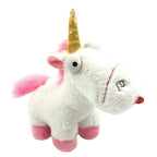 Minions so Fluffy Unicorn Pluche Wit hondenspeelgoed 19,8x7,4x15,2 cm