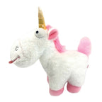 Minions so Fluffy Unicorn Pluche Wit hondenspeelgoed 19,8x7,4x15,2 cm