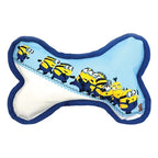 Minions Canvas Bot Met Piep Blauw / Wit hondenspeelgoed 21x14,2x5 cm