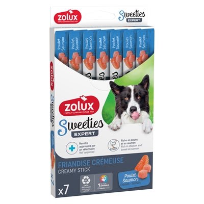 Zolux Sweeties Expert Creamy Sticks Kip / Zalm