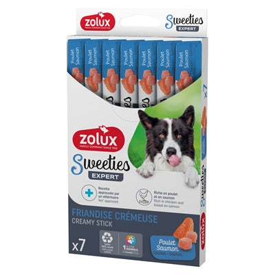 Zolux Sweeties Expert Creamy Sticks Kip / Zalm