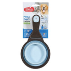 Zolux Voerschep 2 in 1 Schep / Afsluitklem Silicone voerbak hond