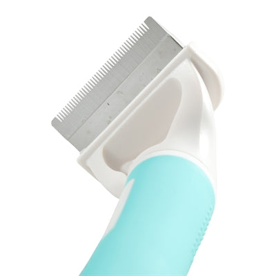 Zolux Anah Carding Super Brush Puppy Blauw / Wit hondenborstel 5x5,5x14,5 cm