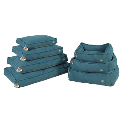 Zolux Hondenmamd Toscane Hoekig Gerecyclede Vulling Blauw hondenmand