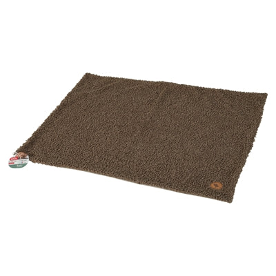 Zolux Hondendeken Billy Polykatoen Badstof Hoekig Bruin hondenmand 100x70x2 cm