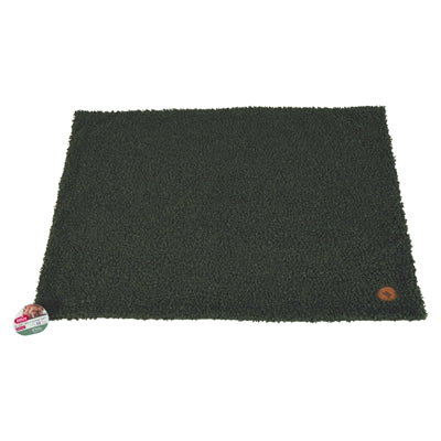 Zolux Hondendeken Billy Polykatoen Badstof Hoekig Groen hondenmand 100x70x2 cm