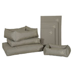 Zolux Hondenkussen 4 Seasons Waterafstotend Polyester Hoekig Khaki hondenmand