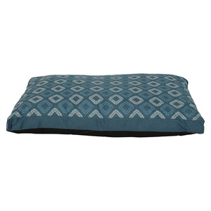 Zolux Hondenkussen Sirius Met Print Hoekig Blauw hondenmand