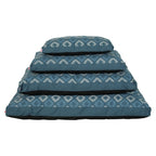 Zolux Hondenkussen Sirius Met Print Hoekig Blauw hondenmand