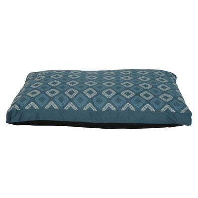 Zolux Hondenkussen Sirius Met Print Hoekig Blauw hondenmand