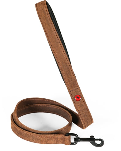Zolux Expert Hondenriem Premium Leer / Neopreen hondenhalsband