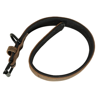 Zolux Expert Halsband Hond Premium Leer / Neopreen Bruin hondenhalsband hondenriem