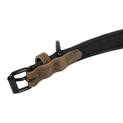 Zolux Expert Halsband Hond Premium Leer / Neopreen Bruin hondenhalsband hondenriem