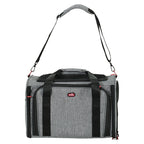 Zolux Reismand Hond / Kat Uitbreidbaar Maximaal hondenbench transportbox 6 kg Grijs / Zwart