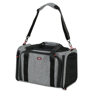 Zolux Reismand Hond / Kat Uitbreidbaar Maximaal hondenbench transportbox 8 kg Grijs / Zwart