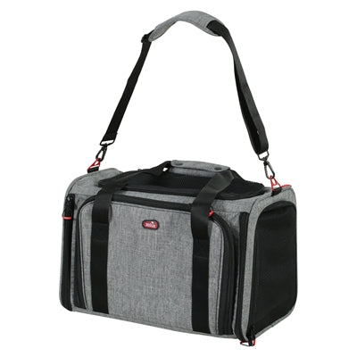 Zolux Reismand Hond / Kat Uitbreidbaar Maximaal hondenbench transportbox 8 kg Grijs / Zwart