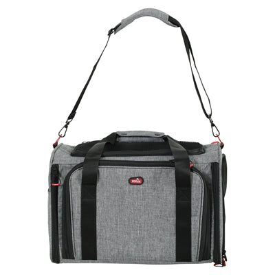 Zolux Reismand Hond / Kat Uitbreidbaar Maximaal hondenbench transportbox 8 kg Grijs / Zwart