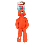 Zolux Furry Farm Haan Brock Pluche Met Touw Oranje hondenspeelgoed