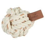 Zolux Touwbal Leather Touch hondenspeelgoed 9,5x7X7 cm