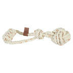 Zolux Flostouw Met Touwbal Leather Touch hondenspeelgoed 28,5x10x7 cm