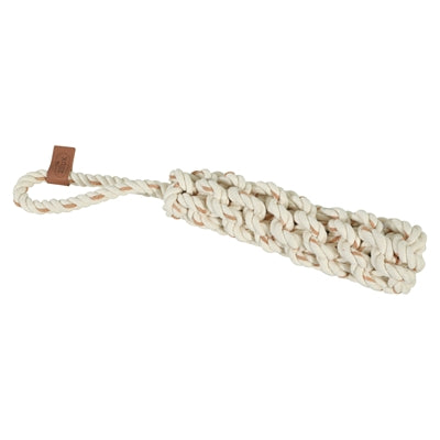 Zolux Flostouw Stam Met Greep Leather Touch hondenspeelgoed 37x6,5x6 cm
