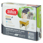 Zolux Knaaghuis Cosy Hamster / Rat / Muis Hout knaagdierspeelgoed 17,5x14x15 cm