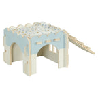 Zolux Knaaghuis Cosy Cavia Hout knaagdierspeelgoed 21x21x16 cm