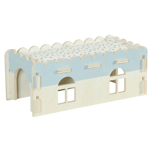 Zolux Knaaghuis Cosy Cavia Uitbreiding Hout knaagdierspeelgoed 38x21x16,5 cm
