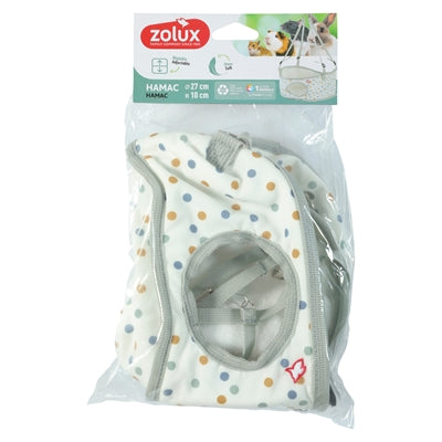 Zolux Hangmat Cosy Hammock Gestipt knaagdierspeelgoed 29,5x29,5x39 cm
