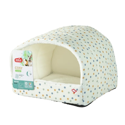 Zolux Iglo Cosy Gestipt knaagdierspeelgoed 28,5x22,5x21 cm