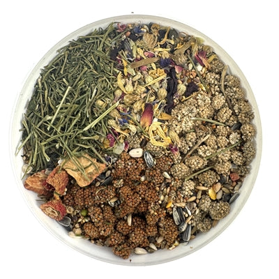 Hareco Valkparkiet Met Pellets vogelvoer zaden 1,8 kg