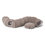 Savic Snuggle Tunnel / Kattenmand Warm Grijs kattenspeelgoed 85x85x26,5 cm