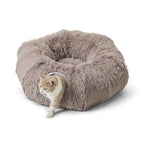 Savic Snuggle Tunnel / Kattenmand Warm Grijs kattenspeelgoed 85x85x26,5 cm
