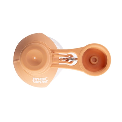 Martin Drinkfles Met Silicone Drinkbak Oranje outdoor 500 ml