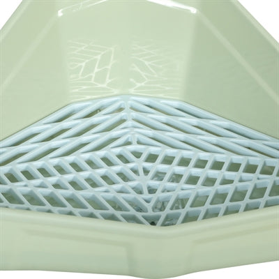 Zolux Hoektoilet Knaagdier Groen knaagdiertoilet 41,5x34,5x19 cm