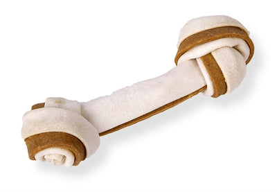 PETSNACK DUOKNOOP MET SEMI-MOIST STRIP 7 INCH 17,5 CM 5 ST