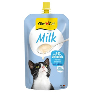 Gimcat Kattenmelk Pouch Hersluitbaar kattenvoer natvoer 200 ml