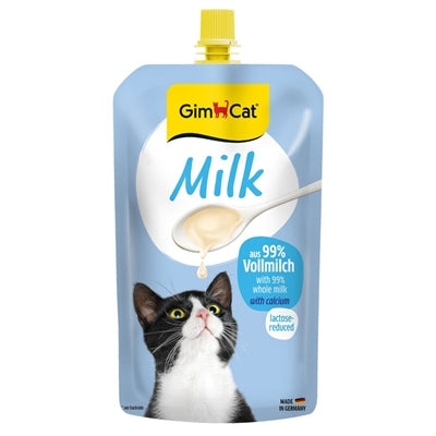 GIMCAT KATTENMELK POUCH HERSLUITBAAR 200 ML