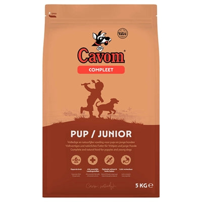 Cavom Compleet Pup/junior hondenvoer droogvoer 5 kg