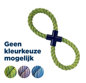 Happy Pet Flossin Fun 8 Vormig L hondenspeelgoed Large 37x15x2,5 cm