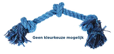 Happy Pet Flossin Fun 3 Knoop hondenspeelgoed Small 35x10CM