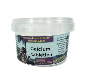 Dierendrogist Calcium Tabletten voedingssupplement hond 100 st