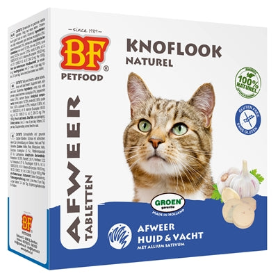 BF PETFOOD KATTENSNOEPJES KNOFLOOK NATUREL 100 ST