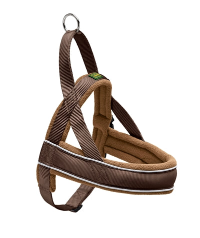 HUNTER HARNAS NORWEGER RACING NYLON BRUIN / COGNAC MEDIUM 52-62X2,5 CM