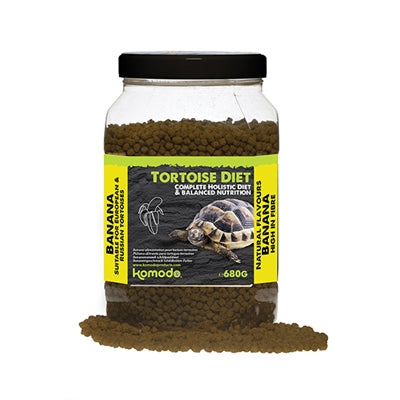 KOMODO VOER SCHILDPAD BANAAN 680 GR